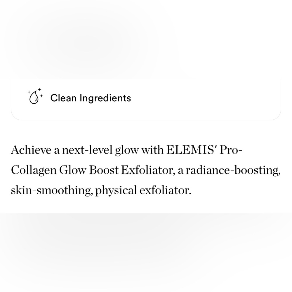 $11โค๏ธโ๐ฅ LAST 1! ELEMIS Pro-Collagen Glow Boost Exfoliator Cleanser Pro Collagen - Picture 5 of 10